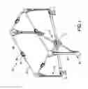 Fig. 02 - Foldable enclosure apparatus having a locking device for a baby bed