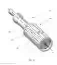 Fig. 11 - Surgical drill handpiece with adjustable cutting tool guard