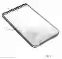 Fig. 09 - Photoluminescent writing pad and notepad or notebook