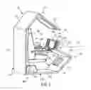 Fig. 02 - AIRCRAFT COCKPIT MODULE, AIRCRAFT COMPRISING SUCH A MODULE AND METHOD FOR INSTALLING THE MODULE IN A COCKPIT