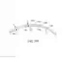 Fig. 23 - Conformable therapeutic shield for vision and pain