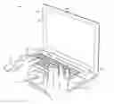 Fig. 01 - INTERACTING WITH TOUCH DEVICES PROXIMATE TO OTHER INPUT DEVICES