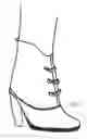 Fig. 02 - High Heel Shoe or Boot Ankle Support