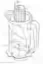 Fig. 01 - Blending jar with scraper apparatus