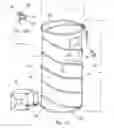 Fig. 02 - Portable collapsible free-standing shower