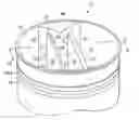 Fig. 01 - Mechanical heart valve prosthesis for the right ventricle