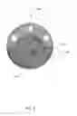 Fig. 07 - Glenosphere with hood for augmented fixation and related methods
