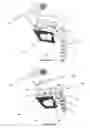 Fig. 06 - Bi-directional fixating/locking transvertebral body screw/intervertebral cage stand-alone constructs
