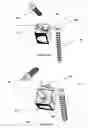 Fig. 20 - Bi-directional fixating/locking transvertebral body screw/intervertebral cage stand-alone constructs