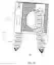 Fig. 22 - Bi-directional fixating/locking transvertebral body screw/intervertebral cage stand-alone constructs