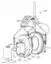 Fig. 01 - Hearing protector with compartment for rechargeable battery pack