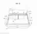 Fig. 09 - Storage compartment divider having partition with hinged telescoping sections
