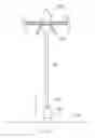 Fig. 04 - Vertical takeoff and landing aircraft having telescoping boom for lateral payload deployment counterbalanced through multi-axis thrust vectoring