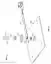 Fig. 10 - Serpentine flow channels for flowing fluids over chip sensors