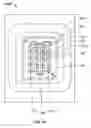 Fig. 19 - Serpentine flow channels for flowing fluids over chip sensors