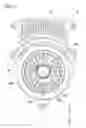 Fig. 10 - Electric motor for vehicle, electric motor bearing holder tube part with water drain structure concave recessed parts