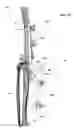 Fig. 22 - Clamping device for use with an anatomic external fixation device