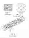 Fig. 02 - Stents with attached looped ends