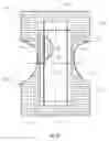 Fig. 05 - Absorbent pant with advantageously channeled absorbent core structure and bulge-reducing features