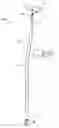Fig. 01 - Biomechanical and ergonomical adjustable crutch