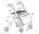 Fig. 01 - Collapsible rolling walker