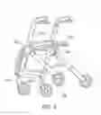Fig. 04 - Collapsible rolling walker