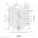 Fig. 02 - Tire With Directional Two-Material Tread, Comprising An Alternation Of Curved Blocks