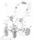Fig. 01 - Foldable stroller frame