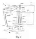 Fig. 06 - Wind block door for companionway hatch