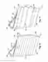 Fig. 14 - Blade with parallel corrugated surfaces on inner and outer surfaces