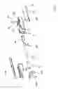 Fig. 06 - Automatic submachine gun for exploiting recoil comprising two opposing levers for the hammer, one associated with single-shot firing mode and the other with burst firing mode