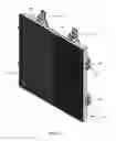 Fig. 04 - Display panel attachment mechanism
