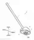 Fig. 01 - Antenna mounting component and antenna device