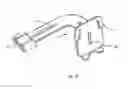 Fig. 13 - Dental X-ray sensor holder and dental X-ray sensor sheath therefor