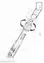 Fig. 03 - Electrosurgical device with vacuum port having multiple swivel connections