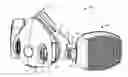 Fig. 01 - Respirator with floating elastomeric sleeve