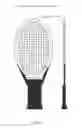 Fig. 06 - Tennis Racket Side Frame Stings or Diamond Shape Frame, for More Ball Spins and for Reduce Errors.