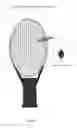 Fig. 07 - Tennis Racket Side Frame Stings or Diamond Shape Frame, for More Ball Spins and for Reduce Errors.