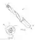 Fig. 02 - Drill or drill head with burnishing margin
