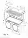 Fig. 08 - Laundry system for washing multiple loads of fabric items
