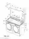 Fig. 09 - Laundry system for washing multiple loads of fabric items