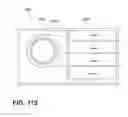 Fig. 131 - Laundry system for washing multiple loads of fabric items