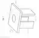 Fig. 02 - Tessellation square module and underground storage system