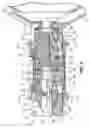 Fig. 06 - Cable feed control mechanism for drain cleaner