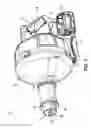 Fig. 02 - Cable feed control mechanism for drain cleaner