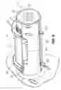 Fig. 07 - Cable feed control mechanism for drain cleaner