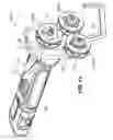 Fig. 12 - Cable feed control mechanism for drain cleaner