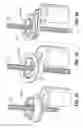 Fig. 18 - Cable feed control mechanism for drain cleaner