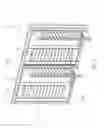 Fig. 02 - Connecting structure and covering device for opening of building