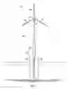 Fig. 02 - OFFSHORE DEPLOYABLE FLOATING WIND TURBINE SYSTEM AND METHOD
